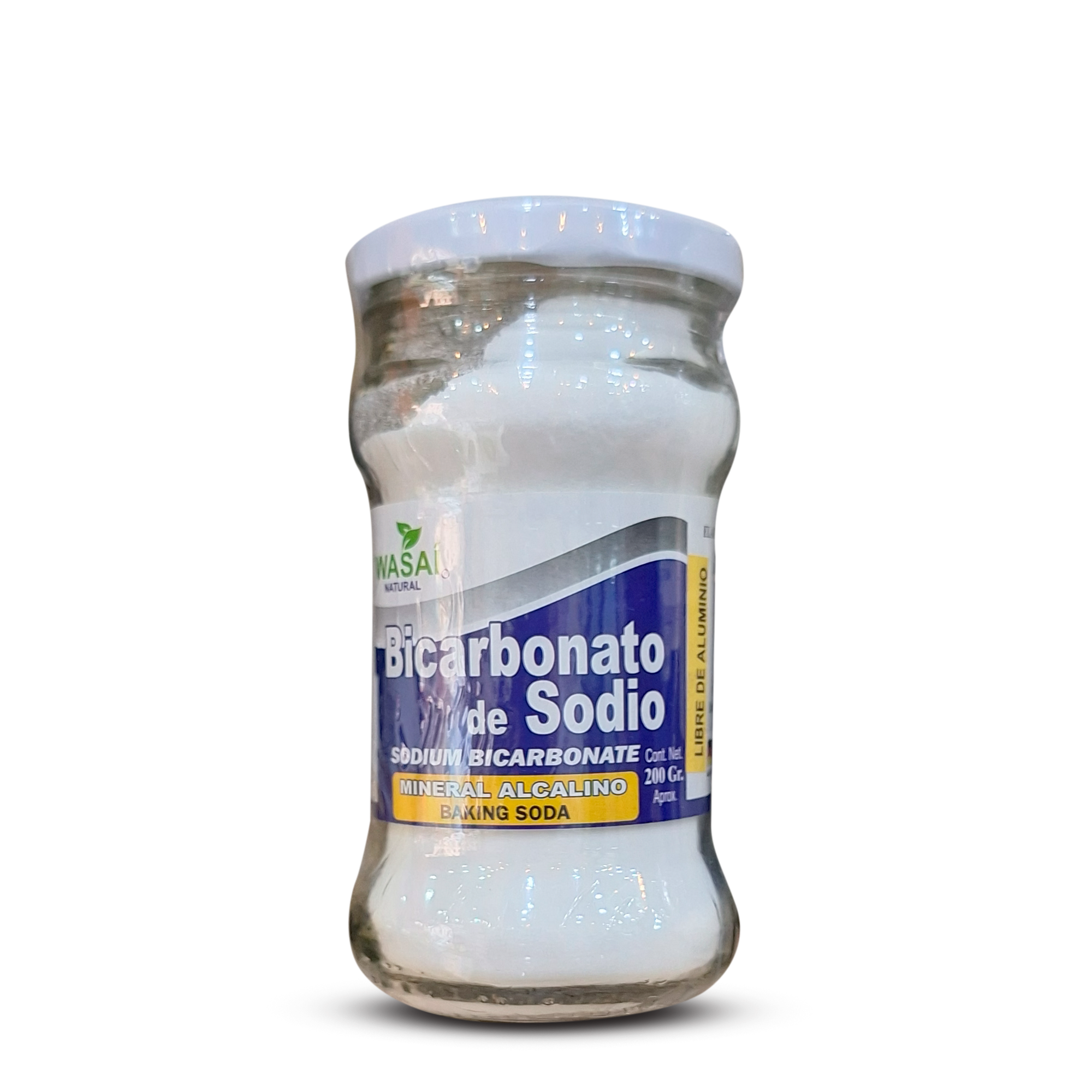 BICARBONATO DE SODIO vidrio - 200gr