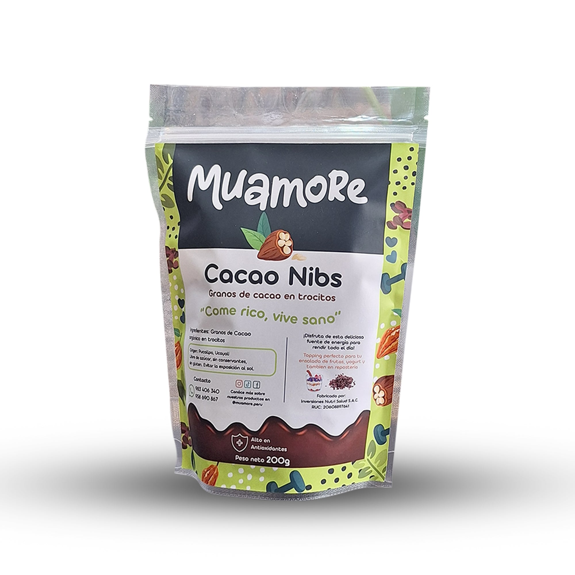 NIBS DE CACAO - 200g
