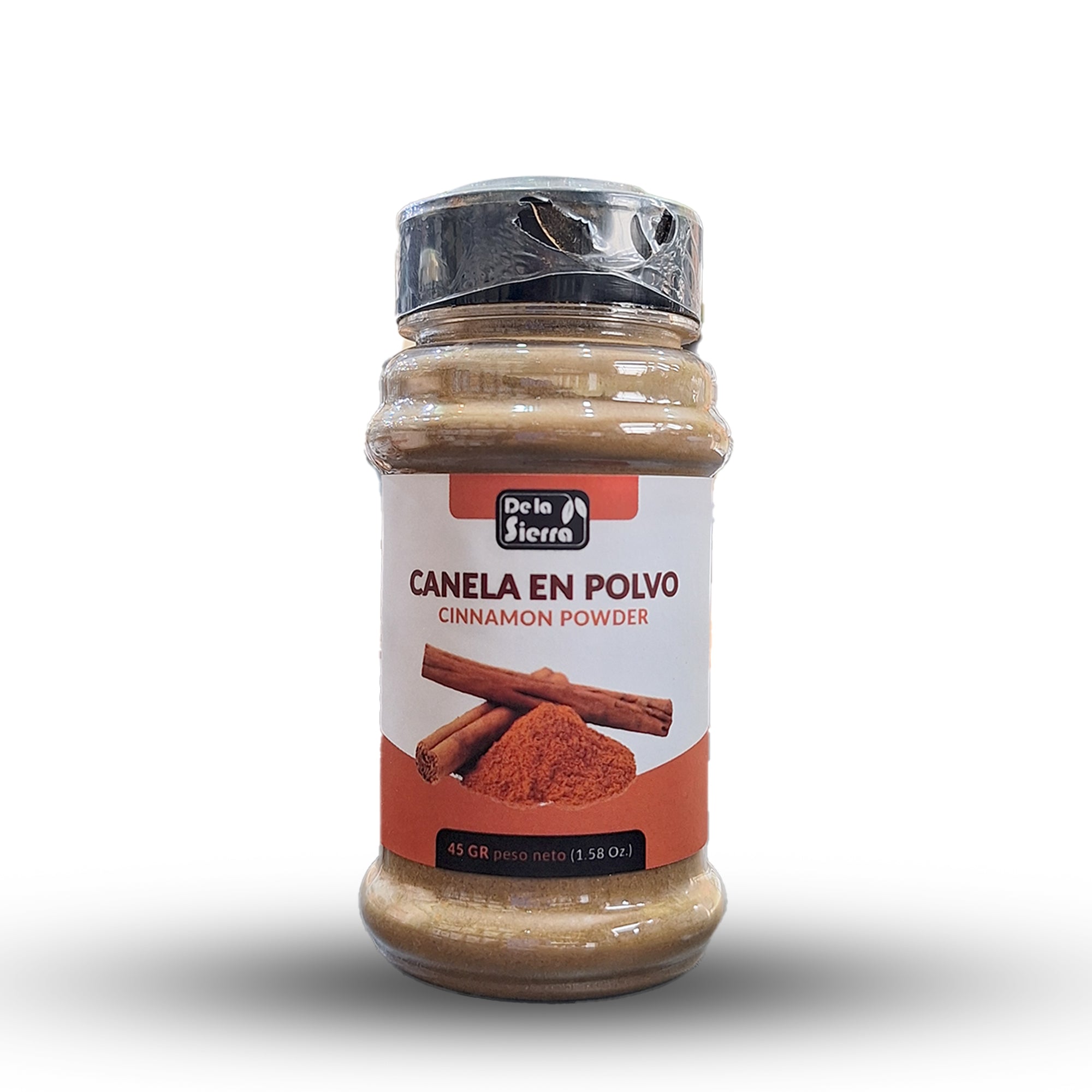 CANELA POLVO - frasco condimento PET - 45gr