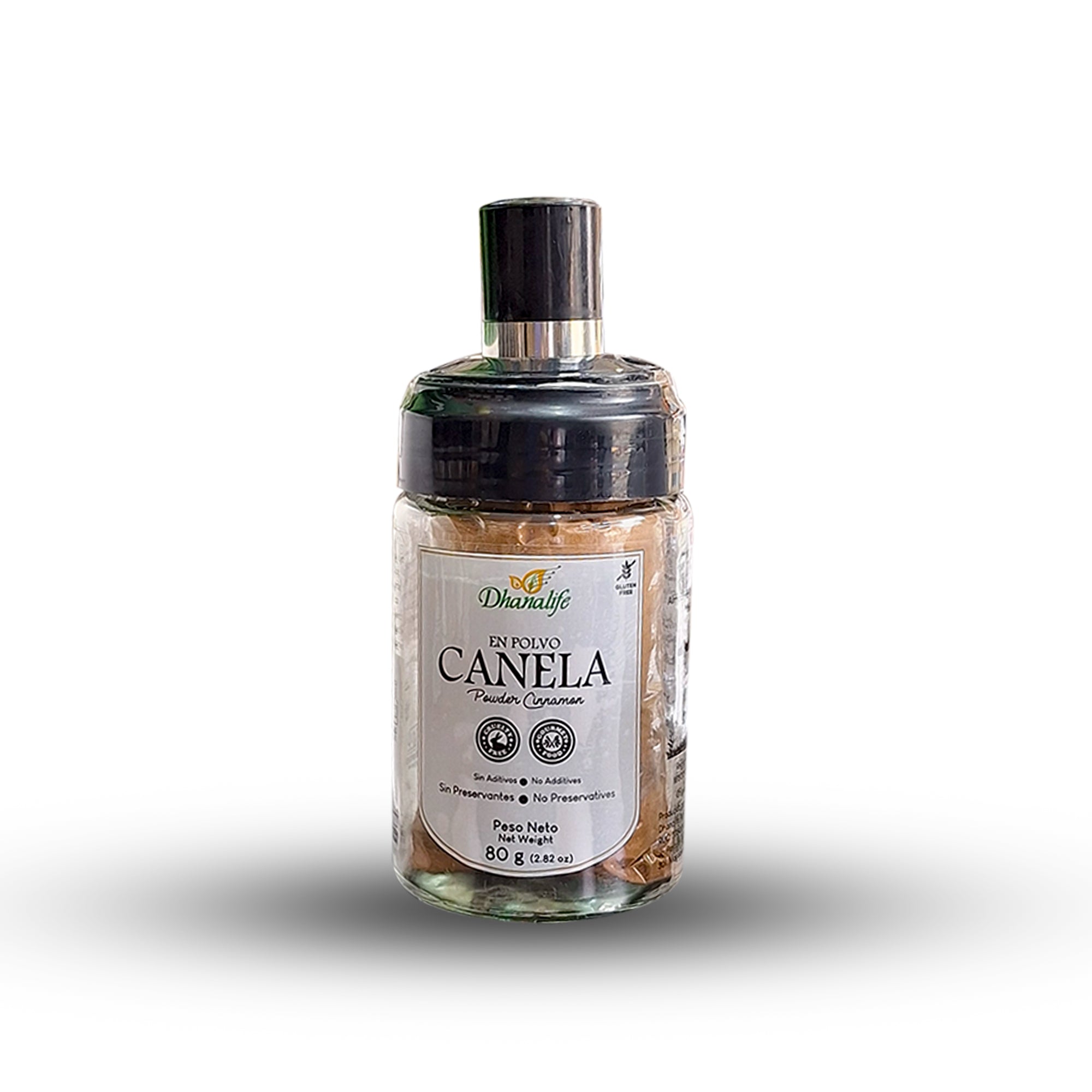 CANELA EN POLVO ESPECIERO DE VIDRIO - FRASCO DE 80g