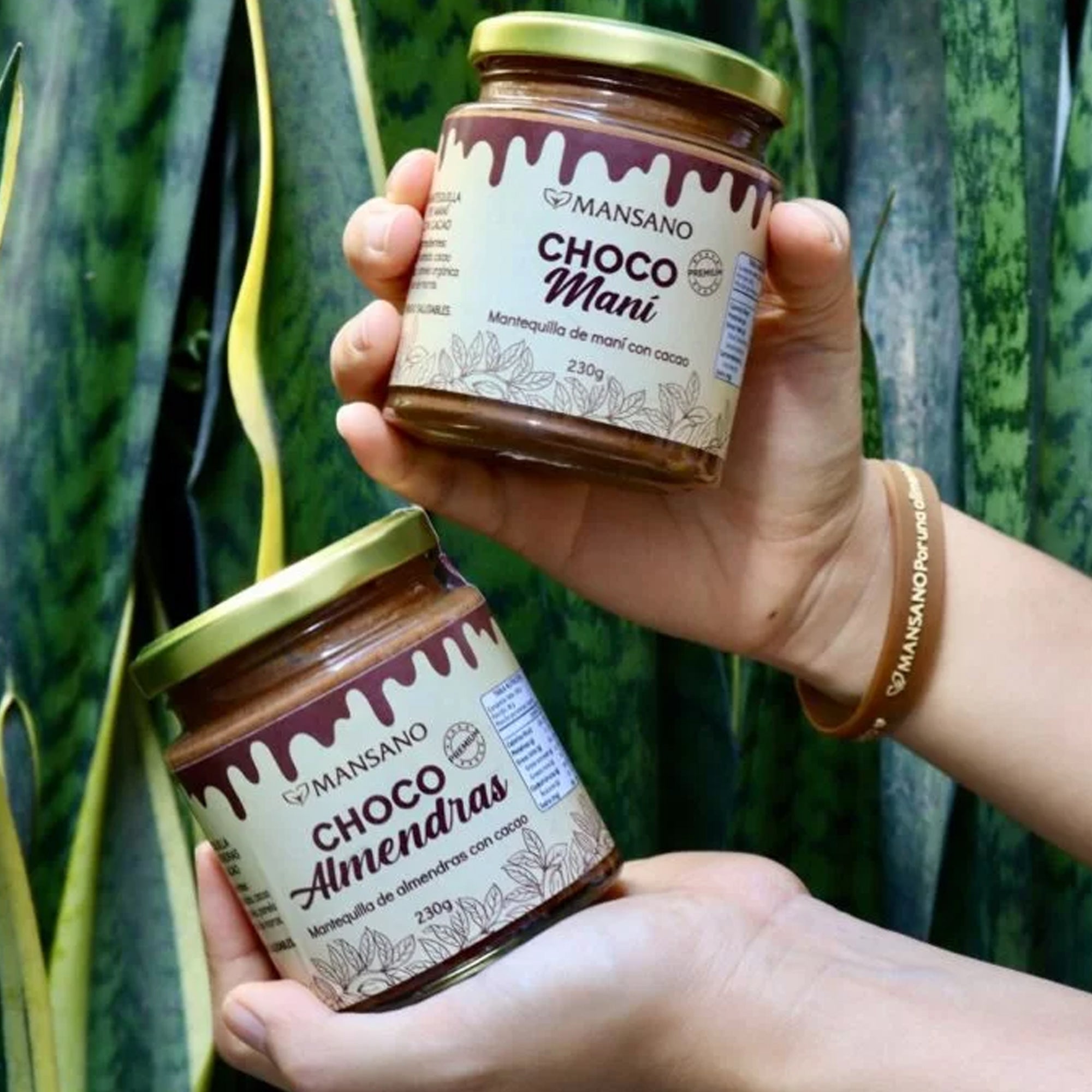 MANTEQUILLA DE MANÍ CON CACAO - 230gr