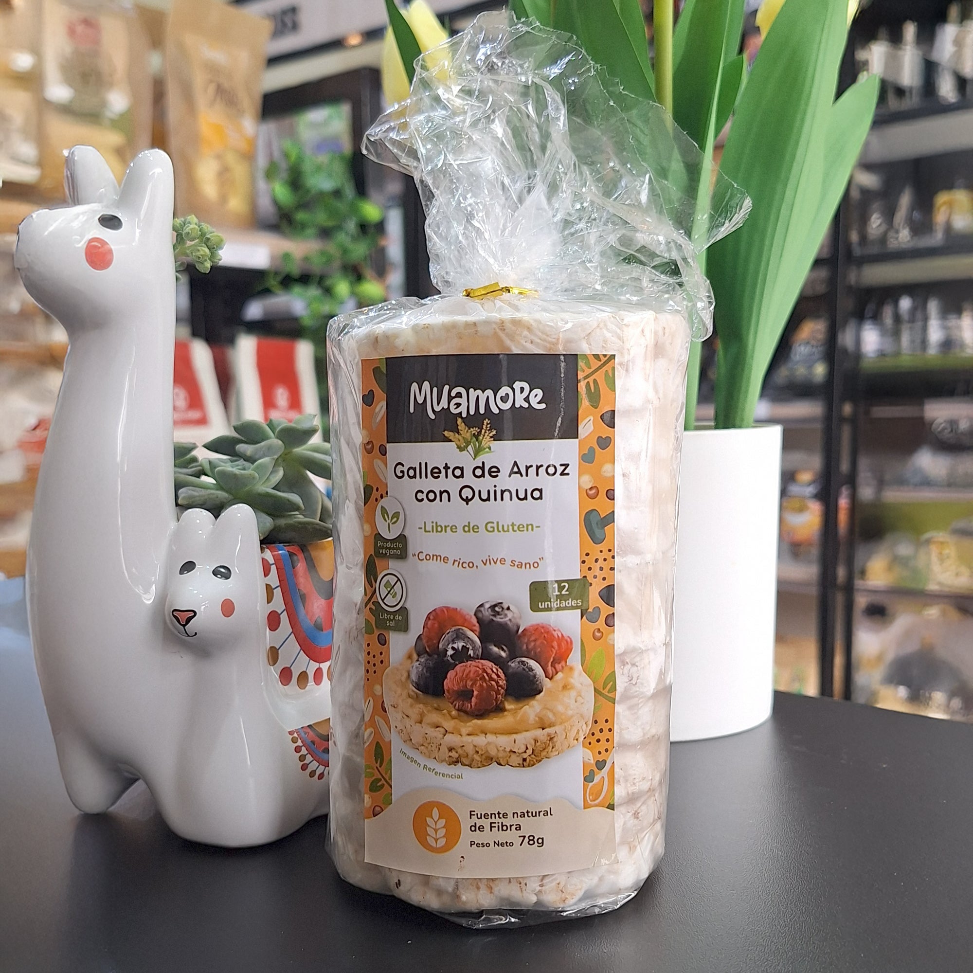 GALLETA DE ARROZ INTEGRAL Y QUINUA - 1 paq