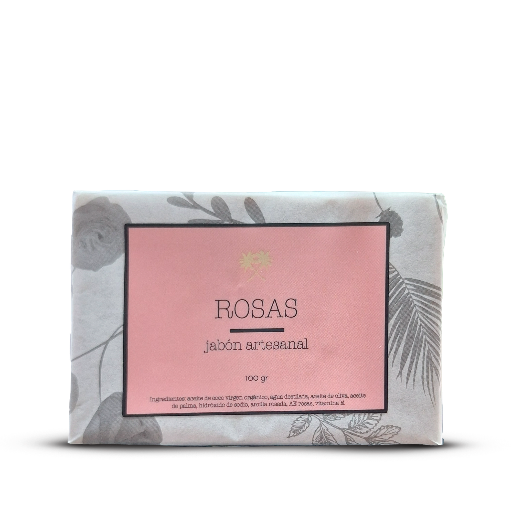JABONES ARETESANALES ROSAS - 100gr
