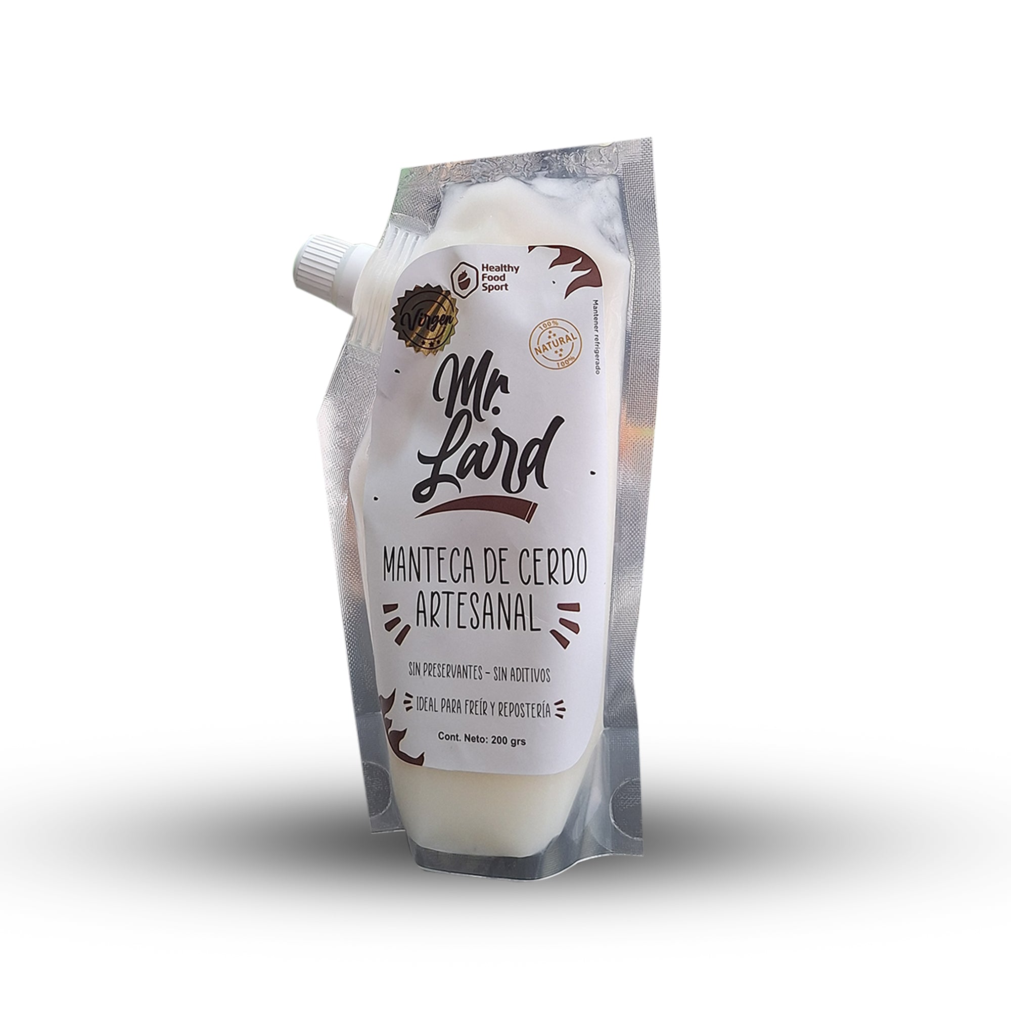 MANTECA DE CERDO - ENVASE SACHET 200gr