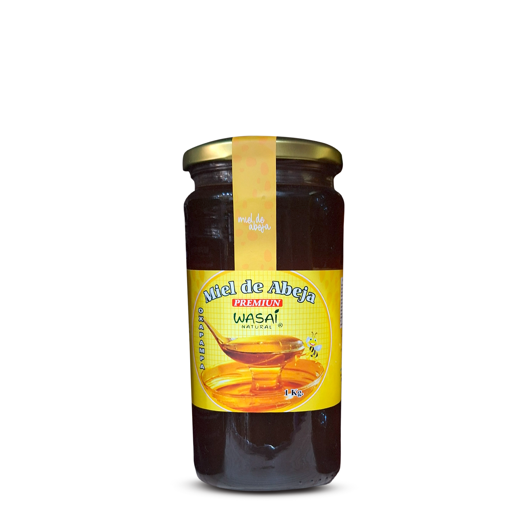 MIEL DE ABEJA OXAPAMPA vidrio - 1kg