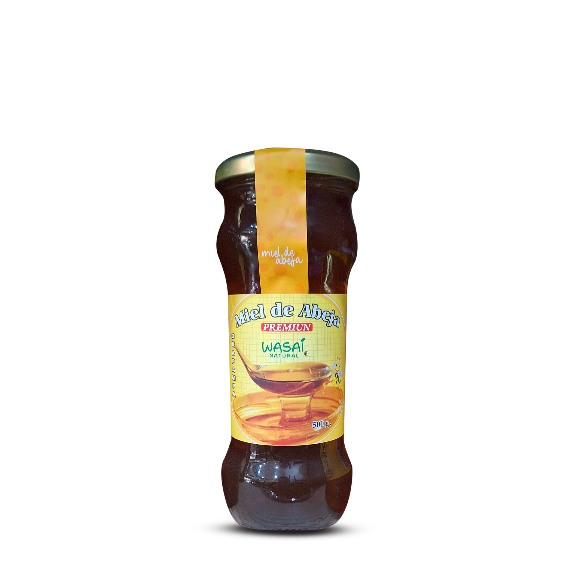 MIEL DE ABEJA OXAPAMPA vidrio - 500gr