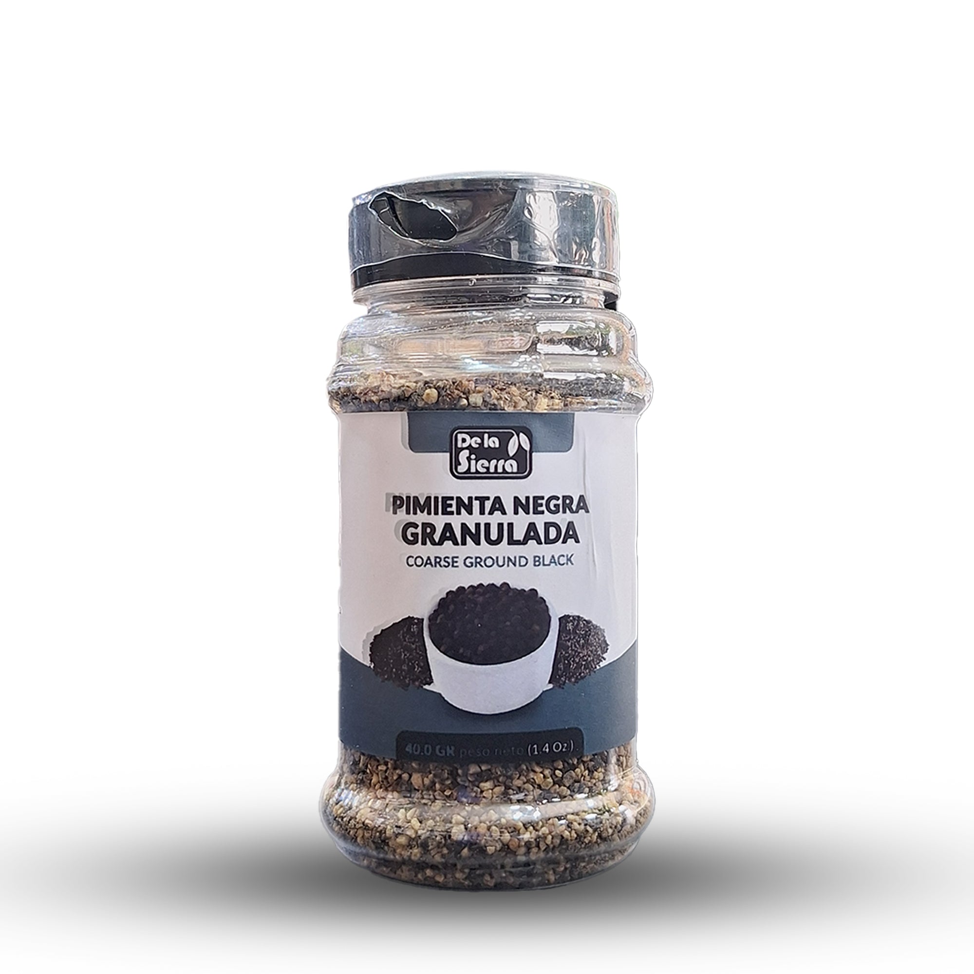 PIMIENTA NEGRA GRANULADA - frasco condimento PET