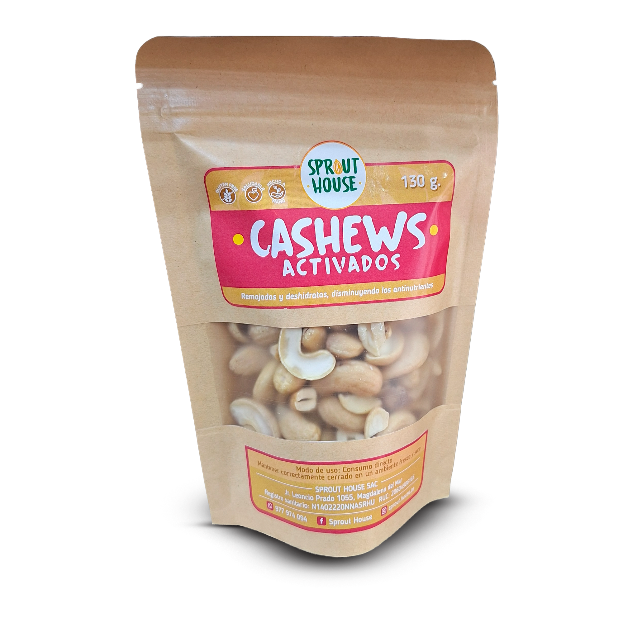 CASHEWS - 130gr