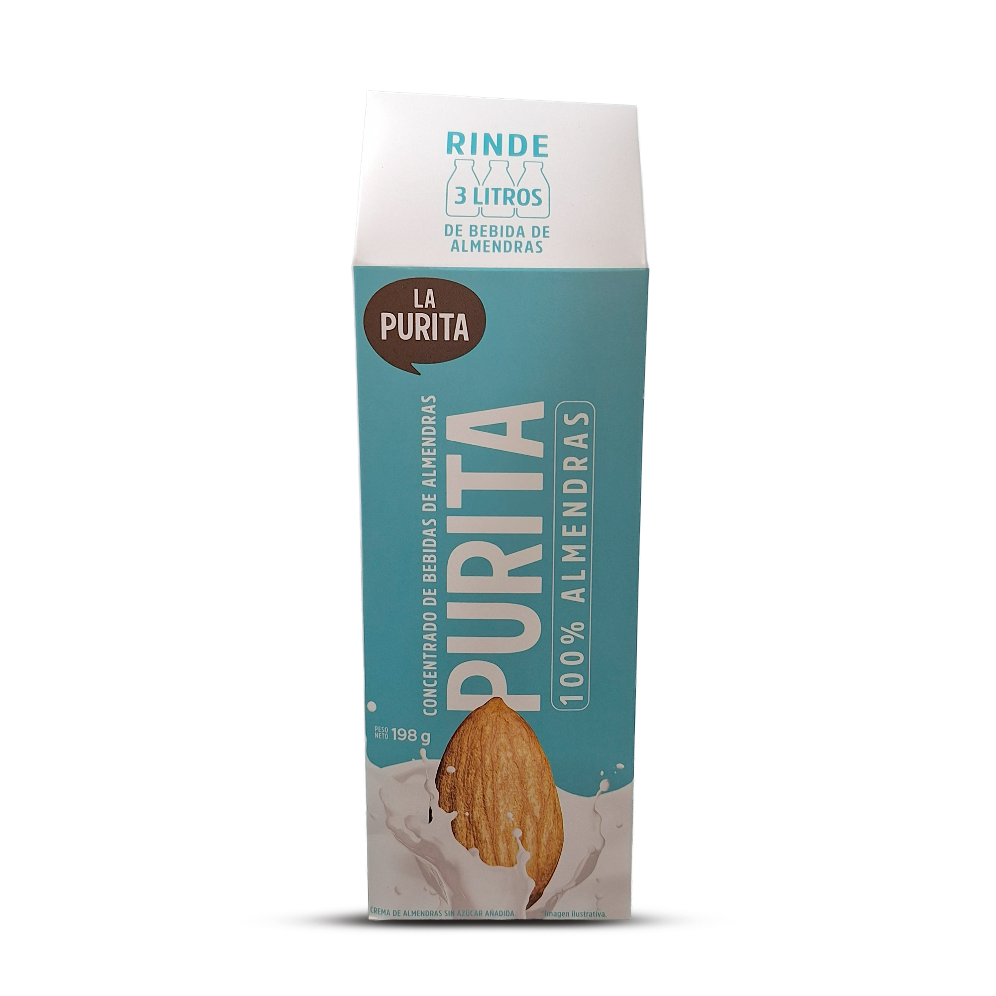 BEBIDA PURITA 100% ALMENDRAS - 198gr