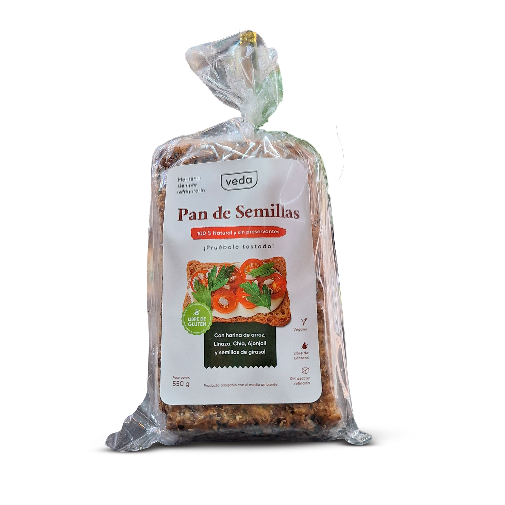 PAN DE SEMILLAS - 550gr