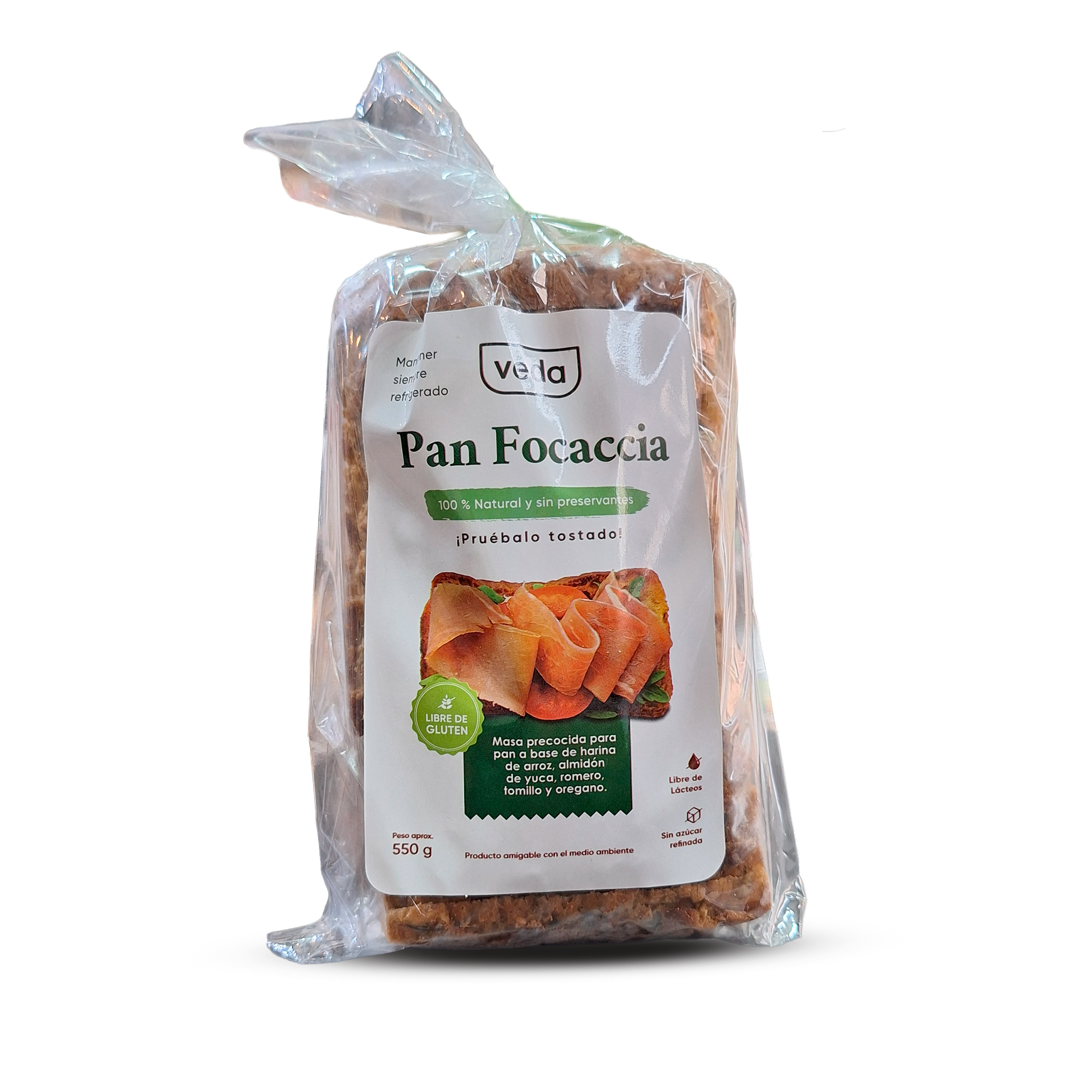 PAN FOCACCIA - 550gr