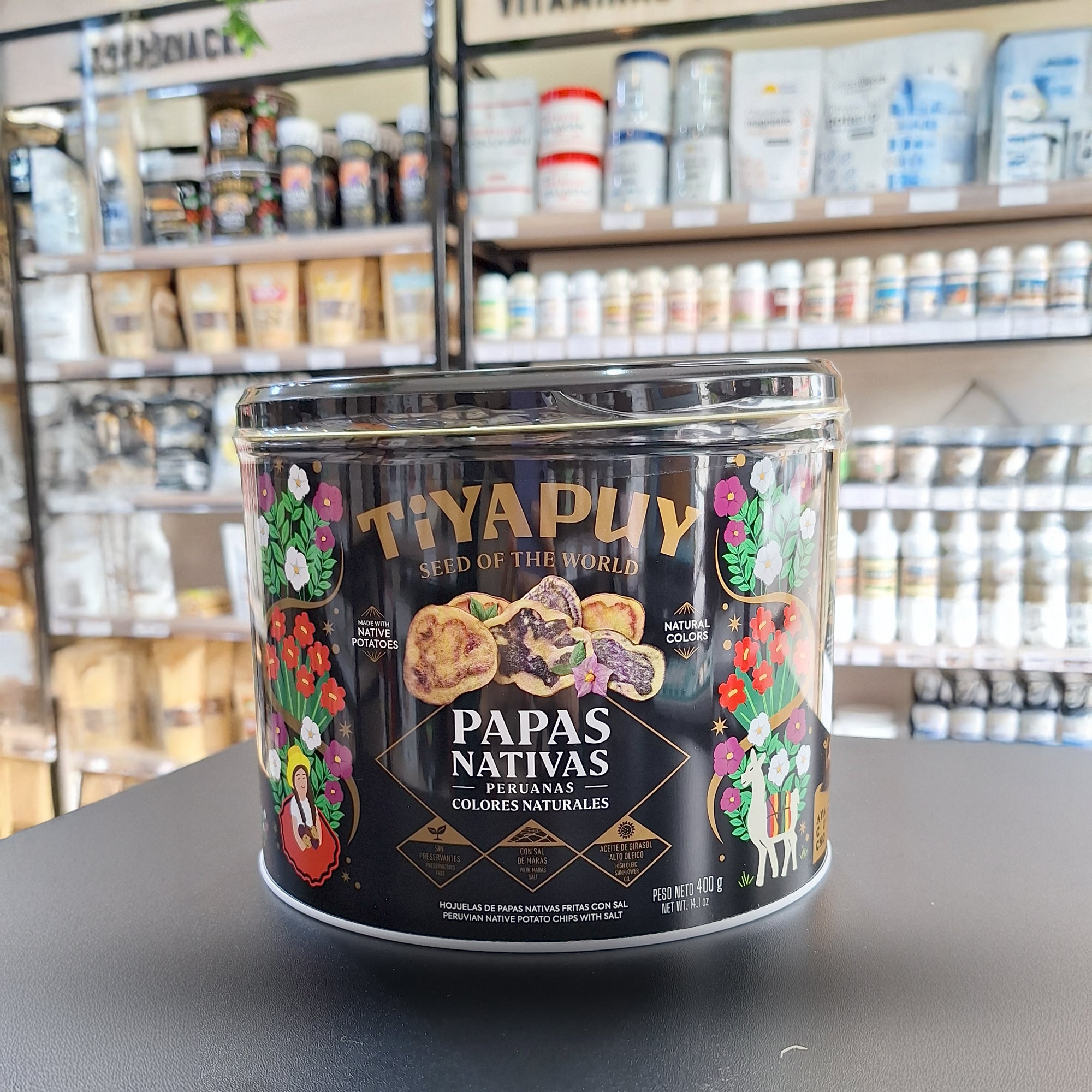TIYAPUY PAPAS NATIVAS MIXTAS LATA - 400gr