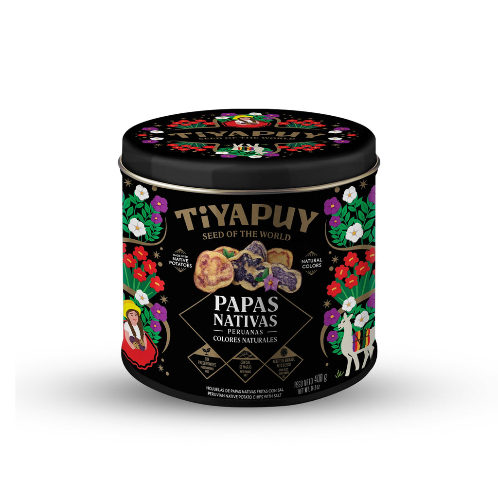 TIYAPUY PAPAS NATIVAS MIXTAS LATA - 400gr