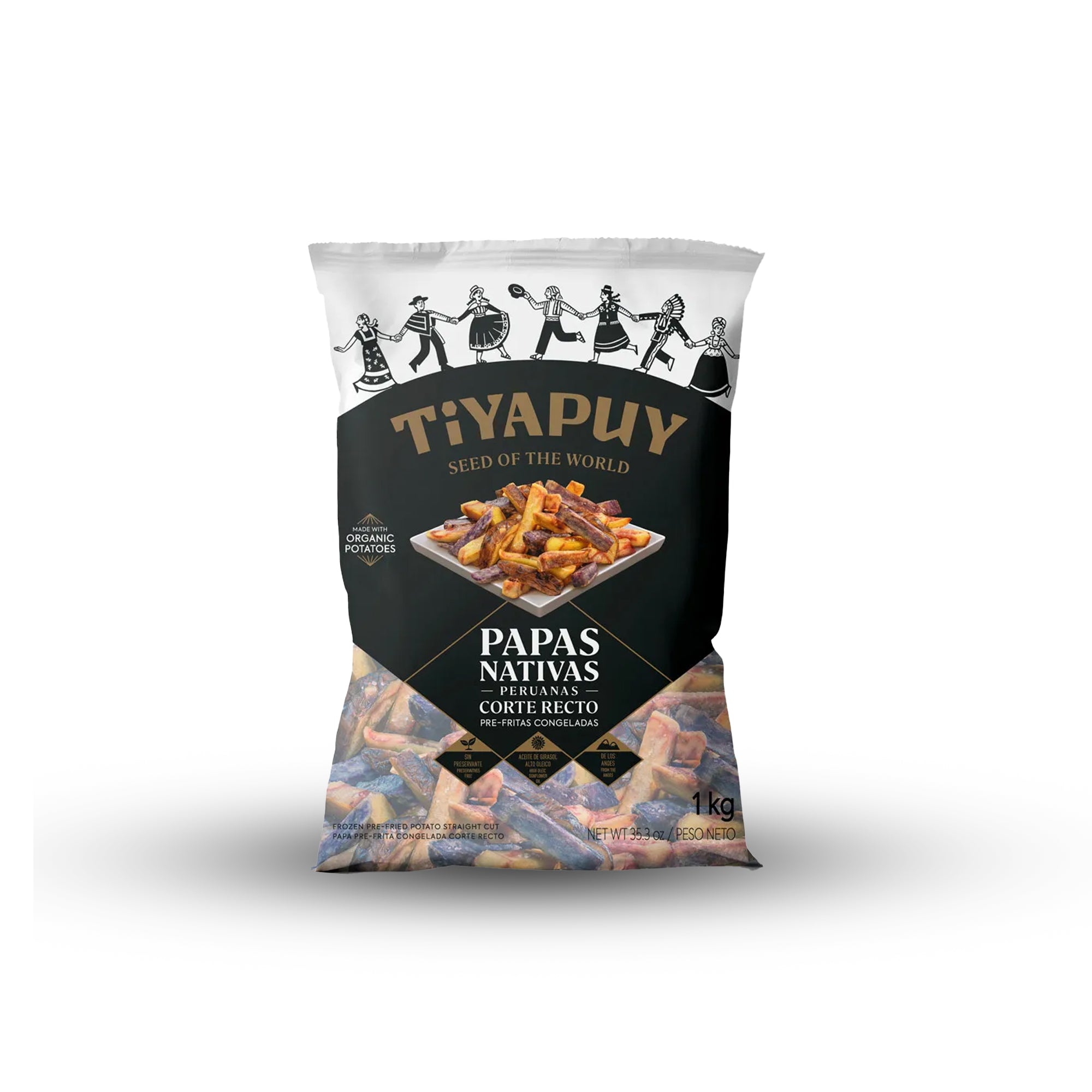 PAPAS PREFRITAS MIXTAS - 1000g